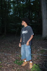 WASHED OBSIDIAN DIVIN3 DIVINITY TEE