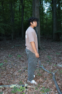 WASHED COCOA DIVIN3 DIVINITY TEE