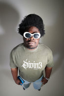 WASHED SAGE DIVIN3 DIVINITY TEE